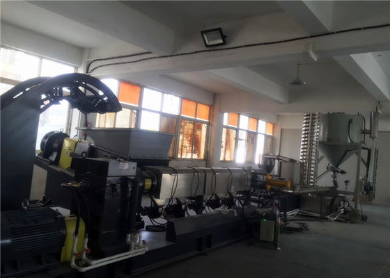 China Máquina del extrusor de solo tornillo para el alto llenador PE+Talc con la salida 1000kg/hr proveedor
