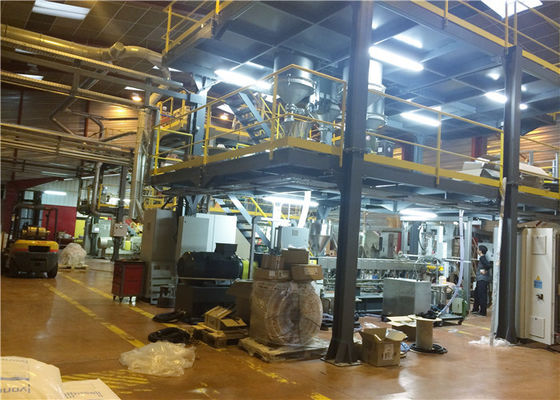 China Alto extrusor de tornillo estupendo del gemelo del esfuerzo de torsión con el limitador europeo de la caja de cambios y de esfuerzo de torsión proveedor